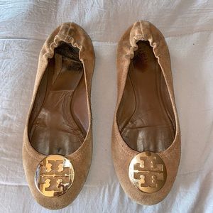 Tory Burch suede flats